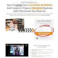 Cleaning Business sales page email campaign copywriting
