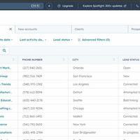 Overview of company details in HubSpot CRM.