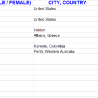 Data Entry, Web search, Excel