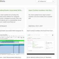 Data Entry and Web Research