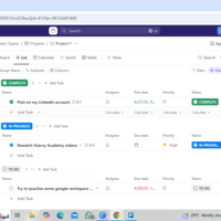Project Management- Asana