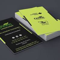 Green Landscapers Visiting Card