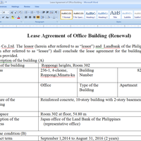 Transfer PDF into MS Word document project