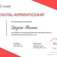 Certificate of Digital Marketing