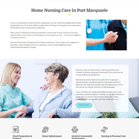 Home Nursing Services Website