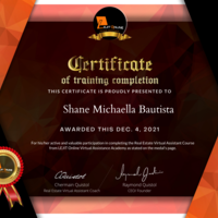 Virtual Assitant Certification