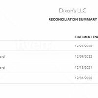 Quickbooks Reconciliation Summary