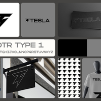 Tesla Logo and Brand Identity Concept 
