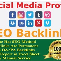 Social profile link building