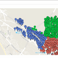 Google Map Display all Markers  (PHP Web App)