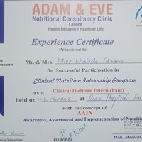 Certified Nutritionist & Dietitian