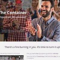 The Container - Complete PSD to WordPress Site design