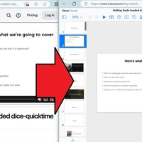 Video to KeyNote Transcription (Data Transcription)