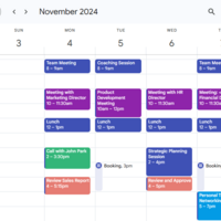 Calendar Management
