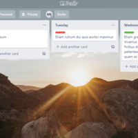 Sample Trello Tasks
