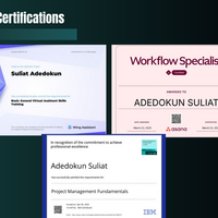 Certifications
