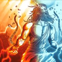 The Greeks NFT collection - Zeus illustration