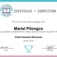 VAB Certificate of Completion