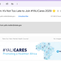 Unsubscribe YALI