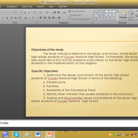 Power Point Presentation of Research Proposal