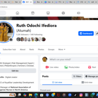 A facebook account i managed