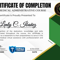 Medical Administraive Training Certificate