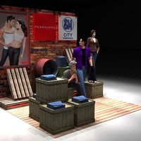 Jeans Retail Designs Industrial Concepts