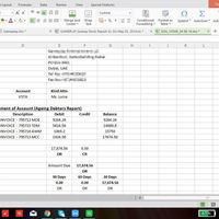 Statement of Account - Bookkeeping