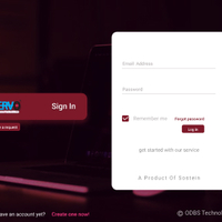 Web login page