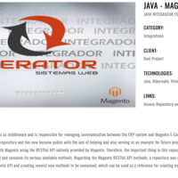 JAVA INTEGRATOR FOR MAGENTO RESTFUL API