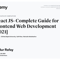 REACT.JS Certification
