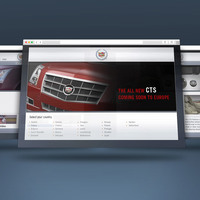 Cadillac Europe website