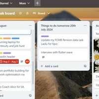 Project management in Trello