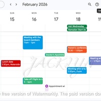 Calendar Management  
