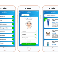 SkinScan IOS App for cosmetologists