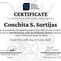 Bookkeping with Quickbooks Certificate