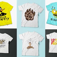 T shirt Stickers Design