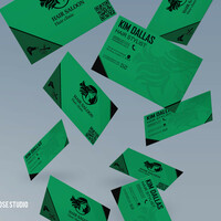 A mock-up Business card