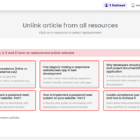 Delete article functionality for the coustom php b