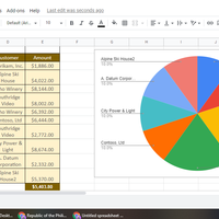google sheets task 2