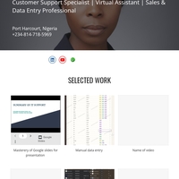 Portfolio@okechukwblessingloma. 