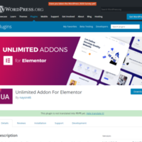 Unlimited Addon For Elementor