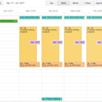 Calendar Management