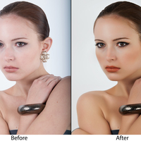 high end beauty retouching