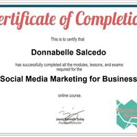 Social Media Marketing for Business Certification