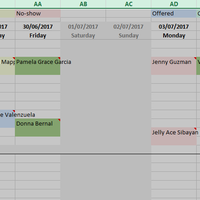 Calendar Management Proof of Experience