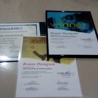 Certificates of recognation