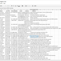 Sample lead sheet