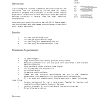 Recruitment