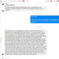 Facebook - Great reviews from a customer